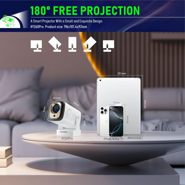 Mini Projector 1080P(HY260Pro) - Image 8